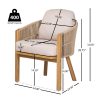 product-open-c21897f919ac42dbb69f96d6a0603fd6-goods Courtyard Dining Chairs (2pcs Set) Soft Padded Seats Can Be Used As Dining Chairs Or Leisure Chairs With Detachable Cushions Suitable For Various Spatial Environments
