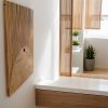 product-open-c661d7d08dca4c31a7773b8ca29062e8-goods Space Saving Wall Mounted Folding Table - Foldable Desk with Natural -Like End, No Assembly Needed, Compact Minimalist Design for Home Office, Kitchen, Living Room - Workspace Furniture, Office Furniture, Contemporary Furniture, Sturdy Build