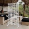 product-open-c70444ef77ae4dba89af703e1339bb5e-goods Standalone Decorative Privacy Screens for Outdoor And Indoor Use, Suitable for Patios, Decks, Balconies, Porches, Living Rooms, And Bedrooms (White-Coin)