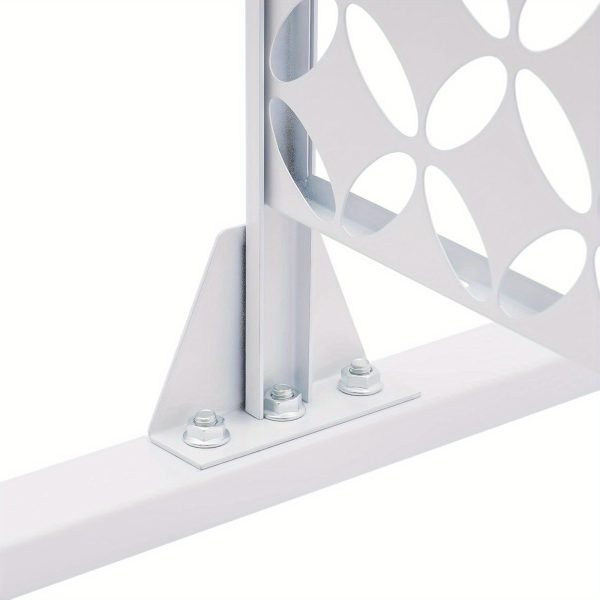 product-open-c83fa6e5ac9a4db89e9ebfdd0be29762-goods Standalone Decorative Privacy Screens for Outdoor And Indoor Use, Suitable for Patios, Decks, Balconies, Porches, Living Rooms, And Bedrooms (White-Coin)