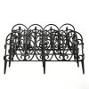 10pcs Set of Novelty Decorative Garden Fence Panels And Edging, Heavy-Duty Plastic Outdoor Landscape Fence Panels with a Finely Finished Surface, Suitable for Outdoor Patios, Yards, Flower Beds And Other Scenes. Easy to Install, The Fence Panels