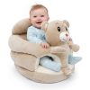 product-open-d16a656a9ca9492f8bfc150f858b57d4-goods Plush Elephant Baby Support Seat - Ultra-Soft Cushioned Infant Lounger with Grey & White Elephant Design, Tummy Time Bed for & Toddlers, Non-Toxic Soft Fabric, Ideal Gift for Christmas, Birthdays, (No Assembly Required