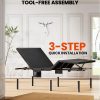 product-open-d216154b3e0f44a3ac3e27c2ea851def-goods Adjustable Bed Frame with Massage, Head And Foot Incline, Wireless Remote, 4 Built-In USB Ports, LED Night Light, 4 Height-Adjustable Legs, Electric Bed Base, Christmas Gifts