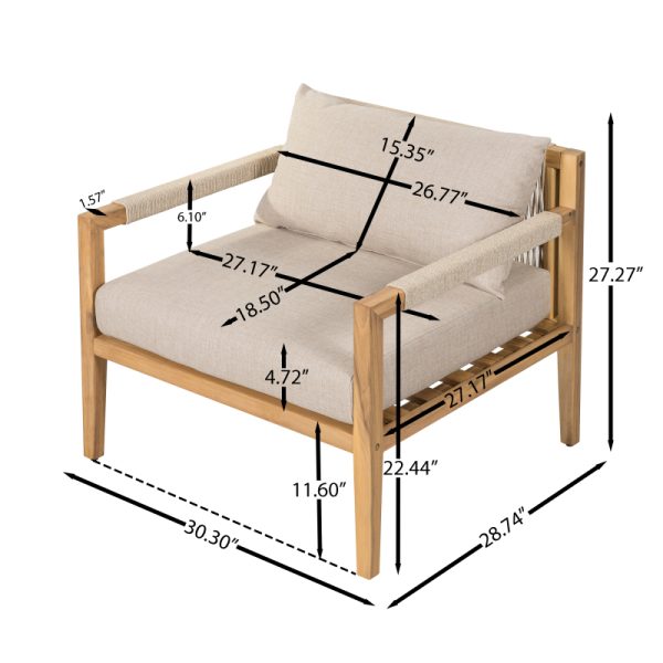 product-open-d2cc9fb6da13441ebf1412ccf6027cda-goods Acacia And Beige Rope Lounge Chair with Ceramic Tile Side Table Set