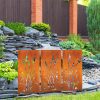 product-open-d56eb754aa3a49438dc1a48cad86f8f5-goods Outdoor Privacy Screen (3pcs Set), Outdoor Metal Wall Decoration, Large Metal Wall Sculpture, Wrought Iron Wall Art, Metal Garden Flowers