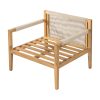 product-open-d660cdc31d5a4ff0b89dbdb41eaf1e3d-goods Acacia And Beige Rope Lounge Chair with Ceramic Tile Side Table Set