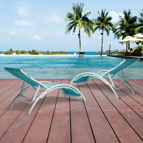 product-open-dada51173c6143a895f458f44cdb86ba-goods Lounger: Aluminum Alloy Sun Lounger 2pcs Set