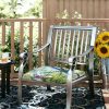product-open-dbf5fbf1e70647caabf5c4be40b0bd17-goods 1pc Silent Winged Dragonfly Pattern Courtyard Chair Seat Cushion, Indoor And Outdoor Seat Cushions, Back Cushions, Size 19.7*17.7*1.57inch, Suitable for Garden Chairs, Office Chairs And Floor Seats. Soft And Comfortable