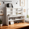 product-open-dd9bc0aa3a1e476186df043f7d0284aa-goods Desktop Storage Box, Multi-Tiered Desktop Shelf, Requires Manual Assembly, Suitable for Stationery, Cosmetics, Office Supplies | Space-Saving Partitioned Storage Box, a Great Valentine'S Day Gift Choice for Family Or Girlfriend
