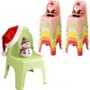 product-open-de8a263f43124af0b8e5ee8a8ef9e7f8-goods 11"Stackable School Chairs, 6pcs Kids Plastic Classroom Chairs For Toddlers, Colorful Preschool Chairs For Classroom, Daycare, Room, Playroom (Rainbow, 6/12pcs)