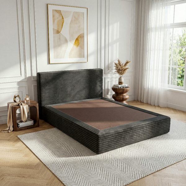 Compressed Sofa Bed 2-in-1 Convertible Sleeper Couch, Vacuum Packed Boneless Sofa, Space Saving Furniture For Small Apartment Dorm Office Upholstered Platform BedFeatures A HeadboardNo AssemblyMattress Alternative