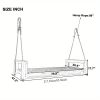 product-open-e745fdfa5ae041b693c36e084ea0f0f0-goods Garden seating. Swing chair. Double-sized porch swing bed seating set with hemp rope swing frame, suitable for gardens and backyards. Minimalist rustic style, ideal for courtyards and gardens. Mattress sold separately.