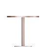 product-open-e866e42e06ab466eaeefede68e8bf76c-goods Round Modern Dinning Table 31. 5 Inches Bistro Table Tulip Table with Faux Marble Top, Easy Assemble, Sturdy Metal Frame Diameter