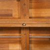 product-open-e8f41f7a6b5949ba8ce03f757b95170f-goods Outdoor 1pc Acacia Wood Bench, Teak Finish+ Grey Wicker