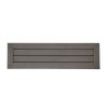 product-open-ea1779a63038489da31f399f98073347-goods Modern Outdoor Aluminum Dining Bench with Dark Gray - Heavy-Duty All-Weather Patio Furniture, Sturdy Construction & Low-Maintenance Design for Garden, Balcony, Cafe - Durable Indoor/Outdoor Seating (No Wood Components)