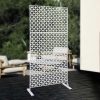 product-open-ea72a63e35cd4b4fb300d1163dd91246-goods Standalone Decorative Privacy Screens for Outdoor And Indoor Use, Suitable for Patios, Decks, Balconies, Porches, Living Rooms, And Bedrooms (White-Coin)