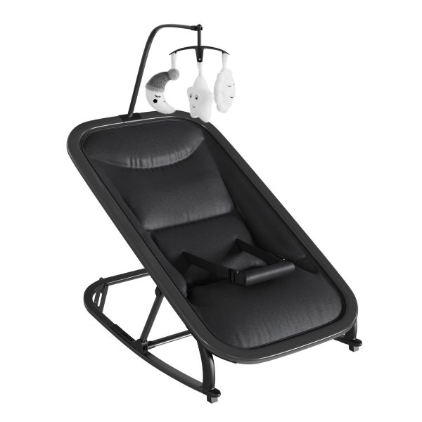 product-open-f1f14f16d4bc428c8c26bc9b4f853273-goods 2-in-1 Collapsible Bouncer and Rocker Seat - Lightweight, Quiet, 3-Position Adjustable Cradle -No Assembly Needed, Portable Nursery Chair, Ideal for Showers