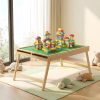 This Foldable Block Game Table Features Multiple Smoothly Sliding Drawers That Are Unlikely to Slip Or Fall Out. with Ample Surrounding Storage, It Can Be Placed Anywhere, Including The Living Room, Bedroom, Or on a Rug