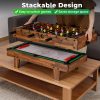 product-open-fa76a8751dce4743b4eab81309ba2a81-goods 4-In-1 Multi-Game Table with Stackable Surfaces for Billiards, Air Hockey, And Foosball