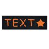 [Custom] 2pcs/Lot Multi-Color Font Pet Harness Patch Paw Print Crown Heart Bone Bow Flower Icon Custom Name 9 Colors Available Lead Additions Dog Chest Harness Additions Outing Supplies