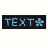 [Custom] 2pcs/Lot Multi-Color Font Pet Harness Patch Paw Print Crown Heart Bone Bow Flower Icon Custom Name 9 Colors Available Lead Additions Dog Chest Harness Additions Outing Supplies