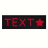 [Custom] 2pcs/Lot Multi-Color Font Pet Harness Patch Paw Print Crown Heart Bone Bow Flower Icon Custom Name 9 Colors Available Lead Additions Dog Chest Harness Additions Outing Supplies