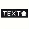 [Custom] 2pcs/Lot Multi-Color Font Pet Harness Patch Paw Print Crown Heart Bone Bow Flower Icon Custom Name 9 Colors Available Lead Additions Dog Chest Harness Additions Outing Supplies
