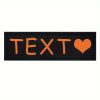 [Custom] 2pcs/Lot Multi-Color Font Pet Harness Patch Paw Print Crown Heart Bone Bow Flower Icon Custom Name 9 Colors Available Lead Additions Dog Chest Harness Additions Outing Supplies
