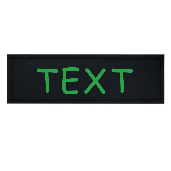 [Custom] 2pcs/Lot Multi-Color Font Pet Harness Patch Paw Print Crown Heart Bone Bow Flower Icon Custom Name 9 Colors Available Lead Additions Dog Chest Harness Additions Outing Supplies