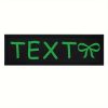 [Custom] 2pcs/Lot Multi-Color Font Pet Harness Patch Paw Print Crown Heart Bone Bow Flower Icon Custom Name 9 Colors Available Lead Additions Dog Chest Harness Additions Outing Supplies