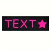 [Custom] 2pcs/Lot Multi-Color Font Pet Harness Patch Paw Print Crown Heart Bone Bow Flower Icon Custom Name 9 Colors Available Lead Additions Dog Chest Harness Additions Outing Supplies