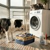 Custom Pet Storage Basket with Personalized Message, Multifunctional And Snack Organizer for Cats And Dogs, Pet Supplies And Clothing Storage, Without Battery