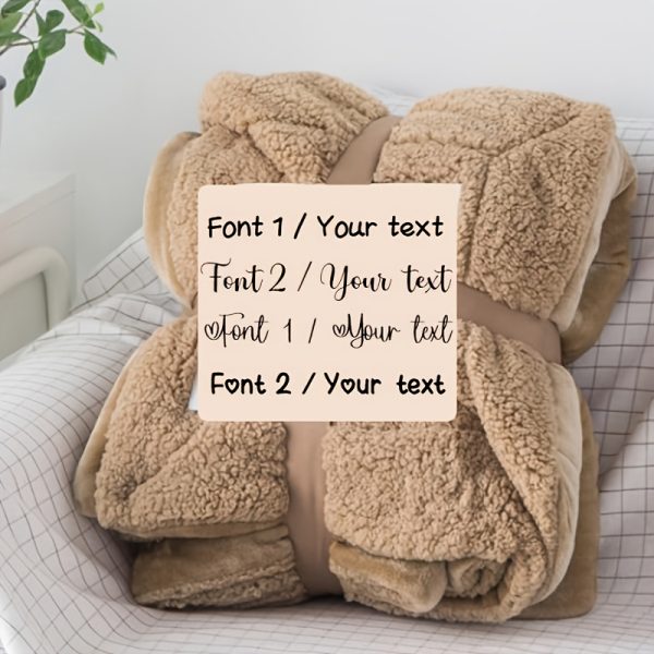 product-fancy-066077a2-af2f-47f4-9aee-0789af1e2418 Dog Blanket - Cat Blanket- Personalised Dog Blanket - Puppy Blanket - Paw Print Blanket - Super Soft Pet Blanket - Embroidered Blanket