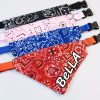 product-fancy-0d038d8f-e363-46a9-9d84-c5d17d4093f8 Custom Stylish Print Dog Bandana, Personalized Adjustable Dog Collar Pet Saliva Towel Dog Costume Necklace for and Medium Sized Dogs for Stocking Stuffers, Ideal Gift for Pets
