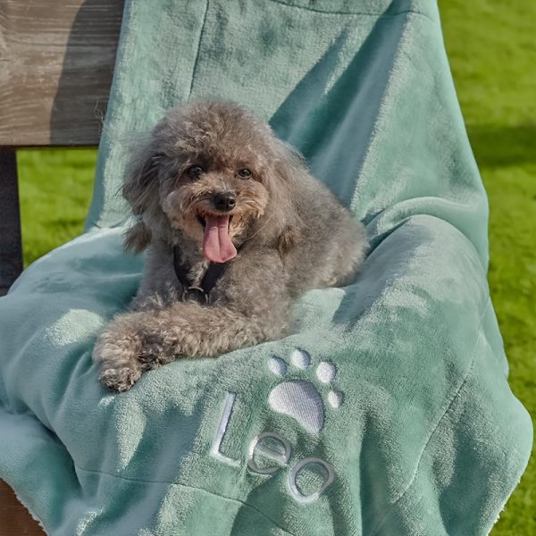 product-fancy-0da2f76d-23f3-447b-bf3b-0da3caa054c5 Dog Blanket - Cat Blanket- Personalised Dog Blanket - Puppy Blanket - Paw Print Blanket - Super Soft Pet Blanket - Embroidered Blanket