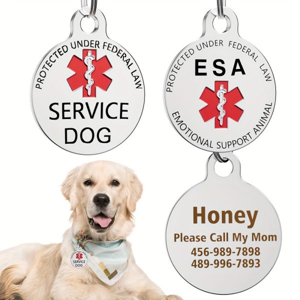 product-fancy-105593c1-e1a0-44c9-9db5-20de53de1317 Personalized Custom Dog Ornament >>> Name ID Customizable