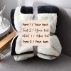 product-fancy-12a3f0d3-762a-4fad-b316-c72d2df56ce4 Dog Blanket - Cat Blanket- Personalised Dog Blanket - Puppy Blanket - Paw Print Blanket - Super Soft Pet Blanket - Embroidered Blanket