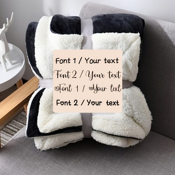 product-fancy-12a3f0d3-762a-4fad-b316-c72d2df56ce4 Dog Blanket - Cat Blanket- Personalised Dog Blanket - Puppy Blanket - Paw Print Blanket - Super Soft Pet Blanket - Embroidered Blanket