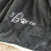 product-fancy-22e2ef71-6d1f-46dc-b418-c1bacd33136a Dog Blanket - Cat Blanket- Personalised Dog Blanket - Puppy Blanket - Paw Print Blanket - Super Soft Pet Blanket - Embroidered Blanket