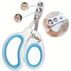 product-fancy-2a3891ce-6bb8-4222-bf50-b51949ab67cd Custom Newly Upgraded Design Cat&Dog Nail Clipper Personalized Two Circular Cutting Holes of Different Size(2mm&4mm)-Avoid Over Cutting Pet Nail Clippers -Professional Paw Trimmer Set for Pet