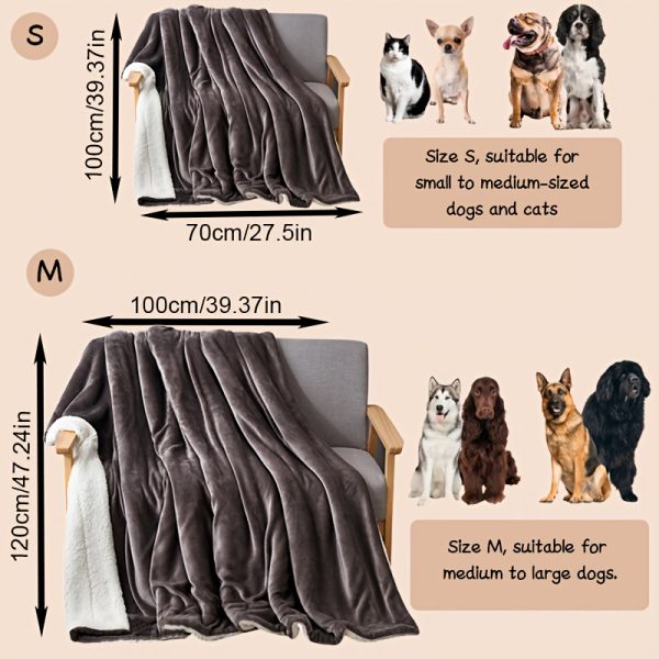 product-fancy-3085d799-115b-41df-a44f-a3793f75c063 Dog Blanket - Cat Blanket- Personalised Dog Blanket - Puppy Blanket - Paw Print Blanket - Super Soft Pet Blanket - Embroidered Blanket