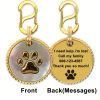 Customized High-End Dog Tags Stainless Steel Hang Tag