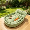 product-fancy-4186dcee-06a3-4591-b4a7-2d4c8f701e0c Pet Cat Bed, 1pc (Cat Bed And Cushion And Mesh) Customizable Your Pet'S Exclusive Small Nest, Suitable for Bedside Placement for Small Dogs And Cats, All-Season Fashion Universal Pet Bed, Multi-Scene Placement Comfortable Rebound