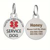 product-fancy-48804d7a-27b6-44d0-b6a0-4488c154ea3c Personalized Custom Dog Ornament >>> Name ID Customizable