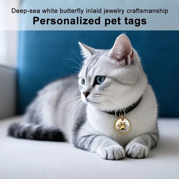 Customized High-End Dog Tags Stainless Steel Hang Tag