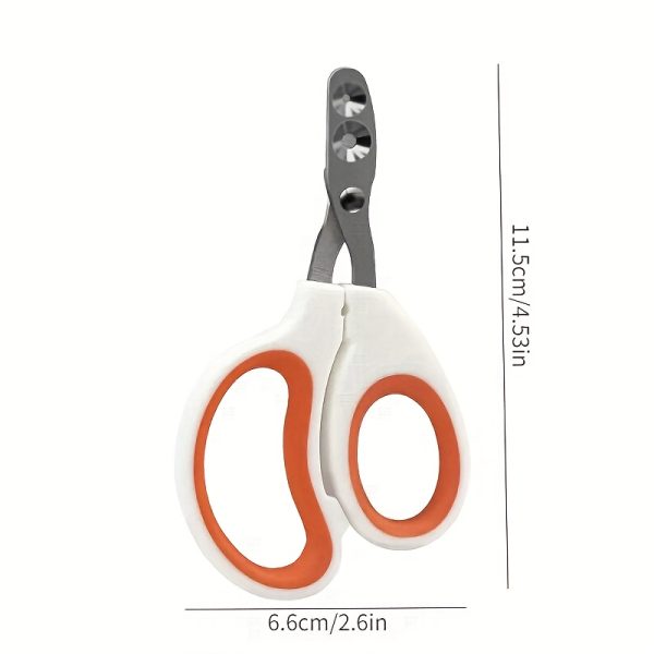 product-fancy-503f69f9-f9d1-45fc-a9df-525440266291 Custom Newly Upgraded Design Cat&Dog Nail Clipper Personalized Two Circular Cutting Holes of Different Size(2mm&4mm)-Avoid Over Cutting Pet Nail Clippers -Professional Paw Trimmer Set for Pet