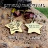 [Custom Edition] ENGRAVNOVE Exclusive Custom Double-Sided Deep-Engraved Small Dog Accessory Pet Tag, Dog Name Tag, Cat Name Tag, with the Design Theme "A Small Boat on the Lake Drifting with the Wind, Ripples Hidden in Autumn". Stainless Steel Cat