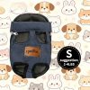 Custom 1pc Dog Carrier Bag, Self-Defined Text Dog Carrier Bag, Adjustable Pet Harness for Small to Medium Dogs and Cats, Breathable and Heat-Resistant, Quick-Release Safety Buckle, Comfortable Chest Harness, Zipper Closure