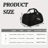 Personalized Embroidered Pet Name Portable Dog Backpack, Large Capacity Breathable Foldable Messenger Bag with Zipper Stretch Design-suitable for Most Small/medium/large Dogs and Cats, Purple/pink/black-size S/M/L