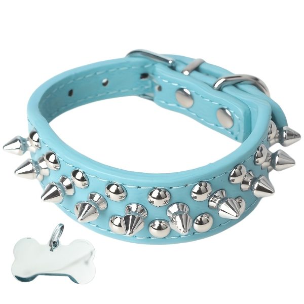 Adjustable Large and Small Dog Collars — Two-In-One Customizable Pet ID and Owner Contact Information